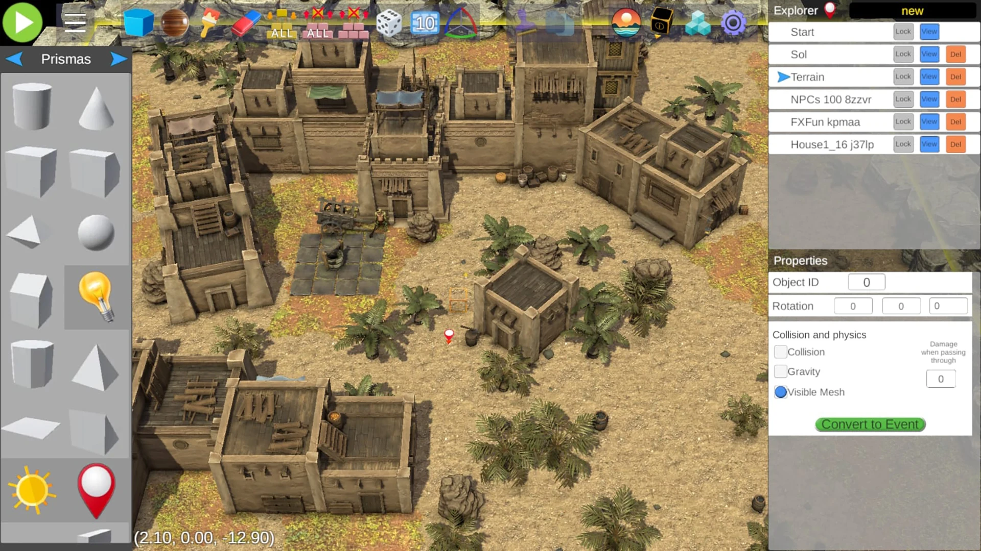 3D RPG Game Maker screenshot