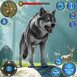 أيقونة Wolf Simulator 3D: RPG Games